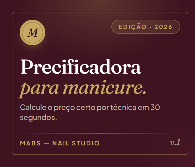 Precificadora para Manicure